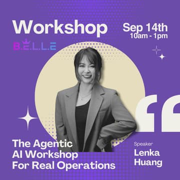 Cover Image for The Agentic AI Workshop for Real Operations - 💡Small Group | In-Person