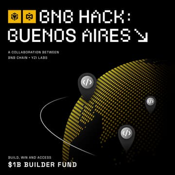 Cover Image for BNB Chain x YZi Labs Hack Series: Buenos Aires