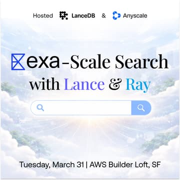 Cover Image for Exa-Scale Search with Lance and Ray