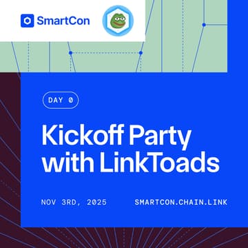 Cover Image for Day 0: Chainlink SmartCon Kickoff Party with LinkToads