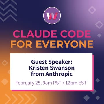 Cover Image for Claude Code Guest Speaker: Kristen from Anthropic