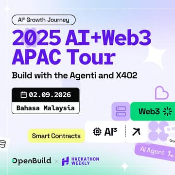 Cover Image for AI+Web3 Mini-Hackathon @KualaLumpur