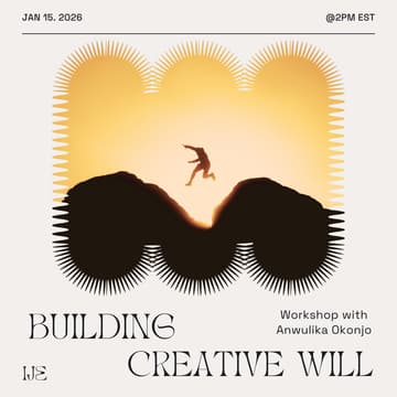 Cover Image for Building Creative Will Workshop