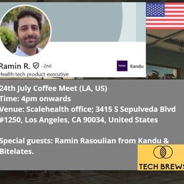 Cover Image for Los Angeles Health/Bio Coffee Club