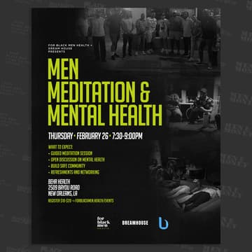 Cover Image for Men Meditation & Mental Health