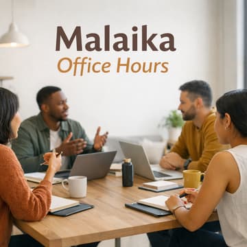 Cover Image for Malaika Office Hours for Founder with Saurabh Yergattikar