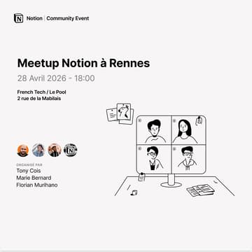 Cover Image for Meetup Notion à Rennes