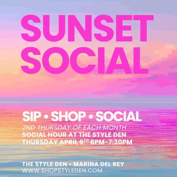 Cover Image for Sunset Social: Sip + Shop Thursday's