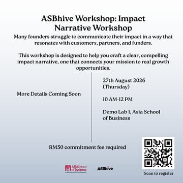 Cover Image for ASBhive Workshop > Impact Narrative Workshop