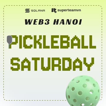 Cover Image for Web3 Hanoi Weekly Saturday Pickleball #9 - Nov 29th
