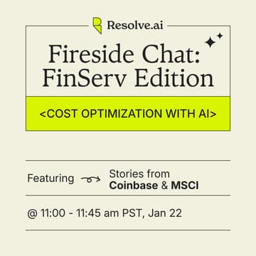 Cover Image for Fireside Chat: How FinServ Companies Optimize Cost with AI for Prod