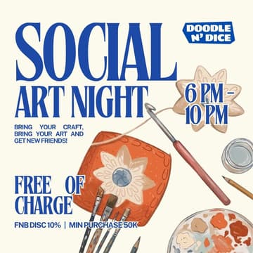 Cover Image for Social Art Night #3