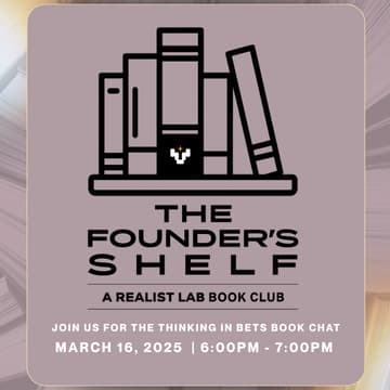 Cover Image for The Founder’s Shelf: Thinking In Bets