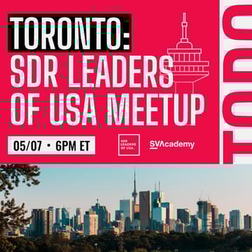 Cover Image for Toronto: SDR Leaders of USA Meet up