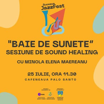 Cover Image for "Baie de Sunete” - sesiune de sound healing - cu Minola Elena Maereanu