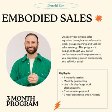 Cover Image for Embodied Sales