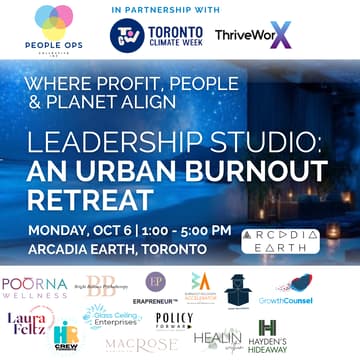 Cover Image for LEADERSHIP STUDIO - AN URBAN BURNOUT RETREAT