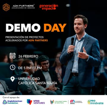 Cover Image for Presentación de Proyectos Acelerados por ADN Partners | Generación Impacto
