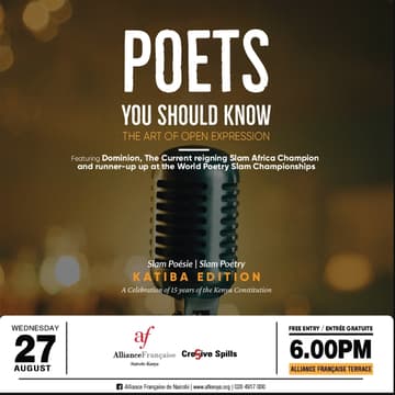 Cover Image for POETS YOU SHOULD KNOW: KATIBA EDITION