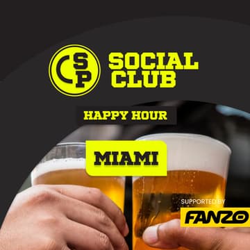 Cover Image for Miami Happy Hour - Tuesday 21st April (Sports Pundit)