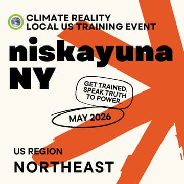Cover Image for Niskayuna, NY - Climate Reality Local Training Event
