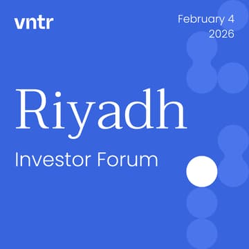 Cover Image for VNTR Investor Forum Riyadh