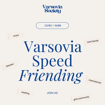 Cover Image for Varsovia Society | International Speed Friending
