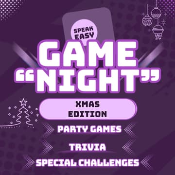 Cover Image for SpeakEasy π - Game Night 🎄