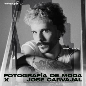Cover Image for Workshop de Fotografía de Moda con Jose Carvajal 📸