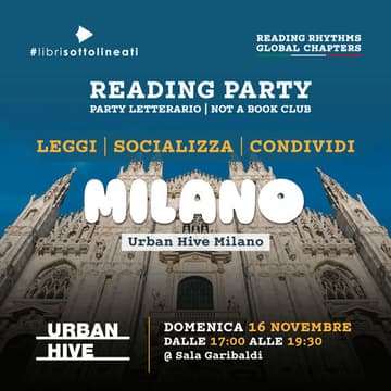 Cover Image for Reading Party Milano: domenica 16 novembre