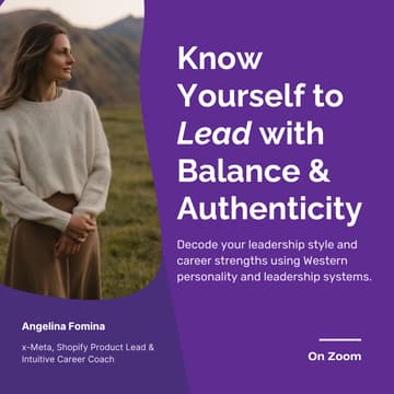 Cover Image for Unlock Your Productivity & Lead With Authenticity [Evening Workshop]