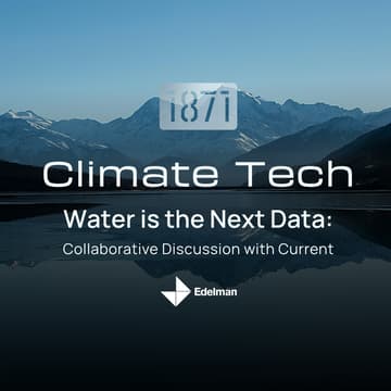 Cover Image for Water is the Next Data: Collaborative Discussion with Current
