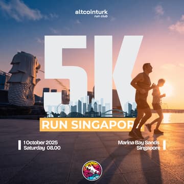 Cover Image for Altcointurk Run Club | 5K Run Singapore