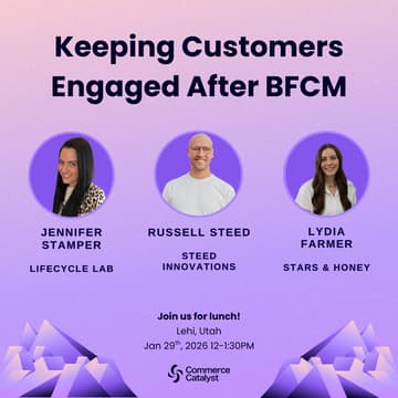 Cover Image for Keeping Customers Engaged After BFCM