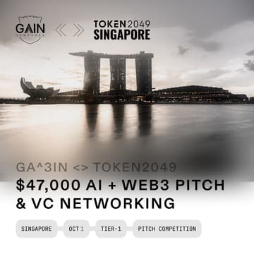 Cover Image for ๐ #41 | $47,000* Pitch by Ga^3in VC x Boosty Labs at TOKEN2049