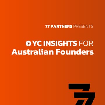 Cover Image for Y Combinator Insights for Australian Founders