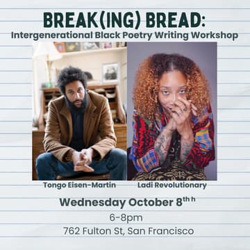 Cover Image for Break(ing) Bread: Intergenerational Black Poetry Writing Workshop