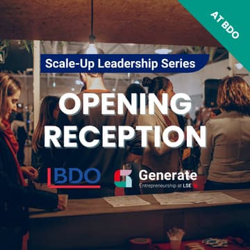 Cover Image for Scale-Up Leadership Series: Opening Reception
