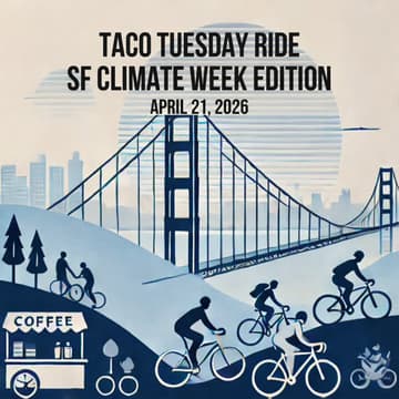 Cover Image for SF Climate Week Breakfast Ride with Union Peak VC, G2 Venture Partners, and Congruent Ventures