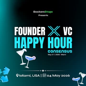 Cover Image for Founder x VC Happy Hour @ Consensus Miami 2026 🇺🇸