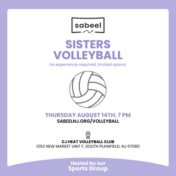 Cover Image for Sabeel - Sisters Volleyball