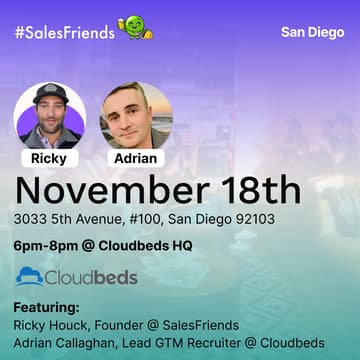 Cover Image for Sales & GTM Recruiting | #SalesFriends