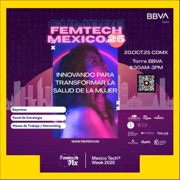 Cover Image for FemTech Mexico - Cumbre 2025 @ Mexico TechWeek