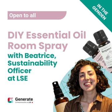 Cover Image for LSE Welcome Week: DIY Essential Oil Room Spray