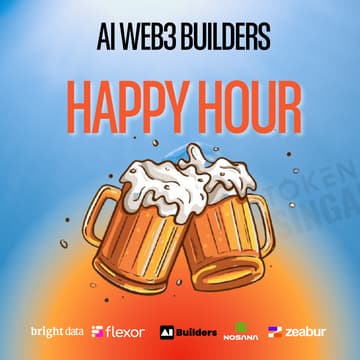 Cover Image for AI Web3 Builders Token2049 Happy Hour
