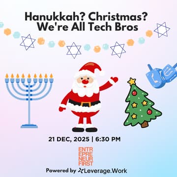 Cover Image for Hanukkah? Christmas? We're All AI Tech Bros || Holiday Social with EF