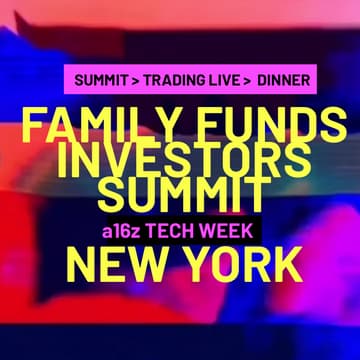 Cover Image for 🇺🇸 Family Offices Investors Summit 🥂🕯Michelin‑Dinner· Trading Live📍NYC📍June 1-7 #a16z #TechWeek🇺🇸