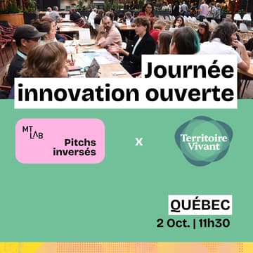 Cover Image for Journée Innovation Ouverte x Pitchs Inversés