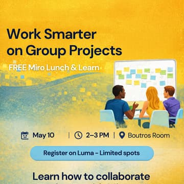 Cover Image for Work Smarter on Group Projects: Miro Lunch & Learn