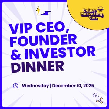 Cover Image for VIP CEO Founder & Investor Dinner (Cybersecurity Industry)